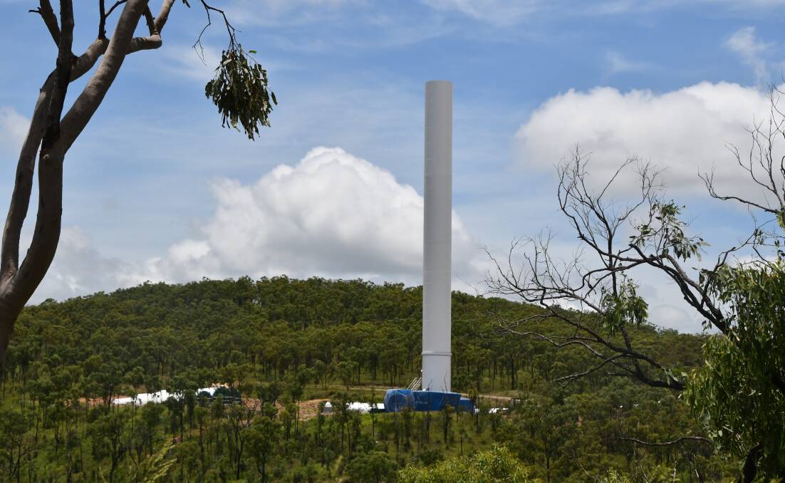 An example of a wind turbine tower. Picture: Judith Maizey