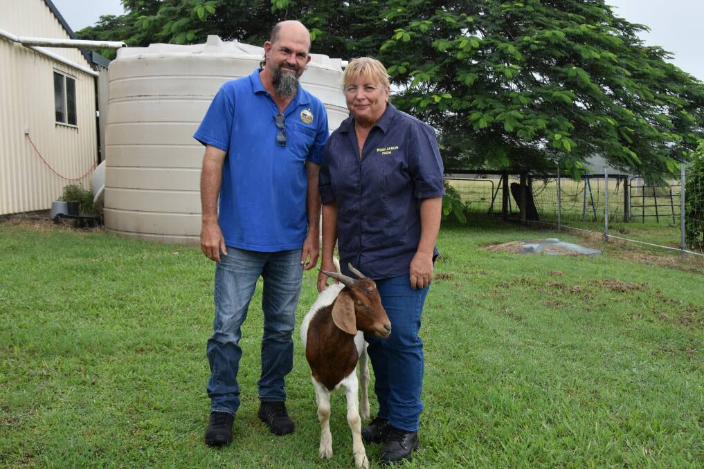 Steele, a Peak Downs mine operator, and Juanita Bosel, a Mackay Base Hospital administrator came across their paddock-to-plate business by chance. Picture: Steph Allen