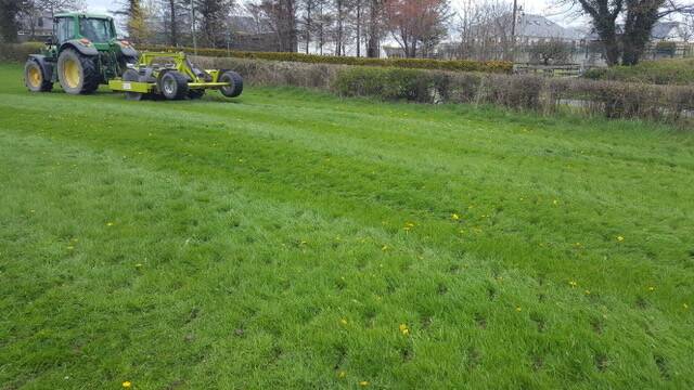 The Alstrong aerator can be used in pasture.