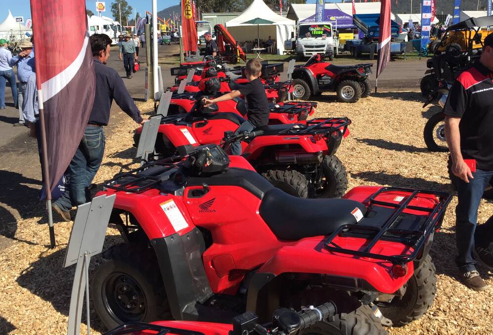 Quads and side by sides are experiencing strong growth in the motorcycle sales segment with figures up nine per cent compared to this time in 2015.