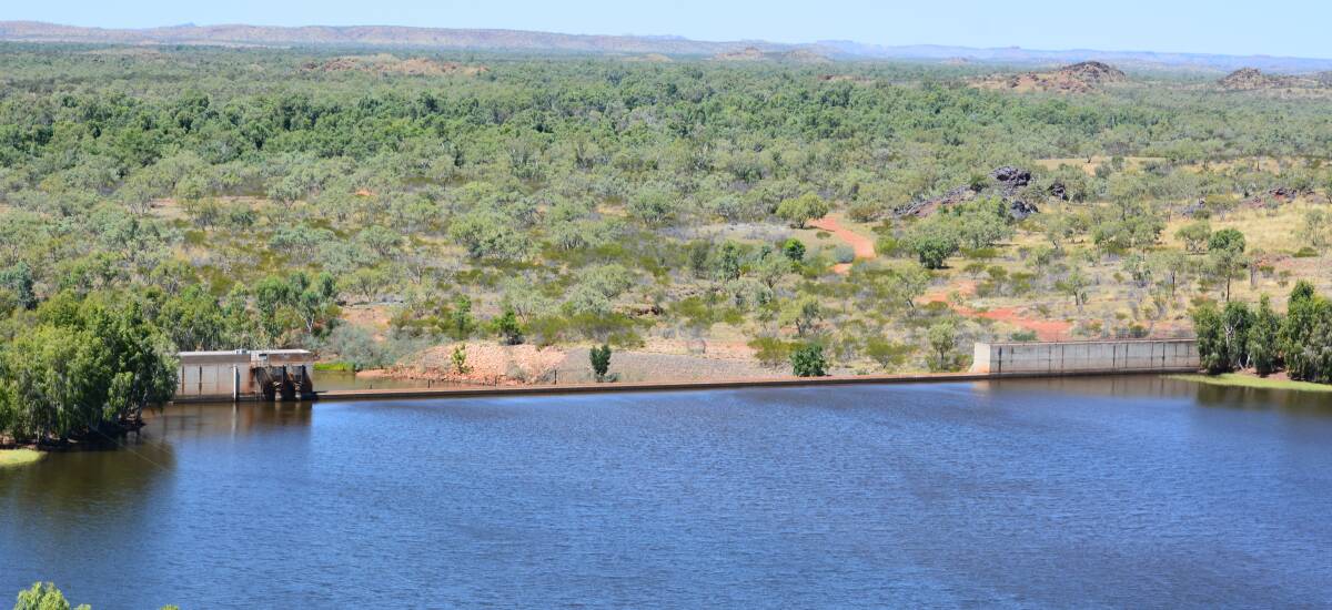Chinaman Creek Dam in the Cloncurry Shire. The MITEZ president said another dam on the river could be used to begin a biofuels industry through irrigated crops. Photo: Chris Burns. 