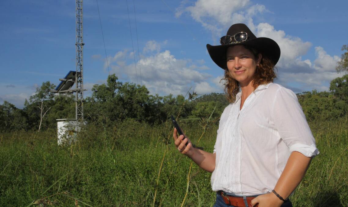 Communication Woes: Cheree Callaghan, Fairlight, Laura, is among Cape York residents fed up with the lack of telecommunications on the Cape.