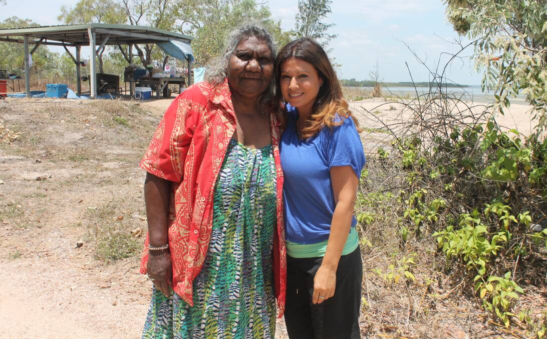 Community transforms: Napranum elder Maryann Coconut and Annalise Jennings will speak at an international leadership conference later this year about the transformation in Napranum on Cape York Peninsula.