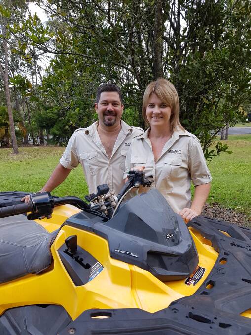 Colin Lawson and wife Jane are organising a national quad safety conference in Cairns.
