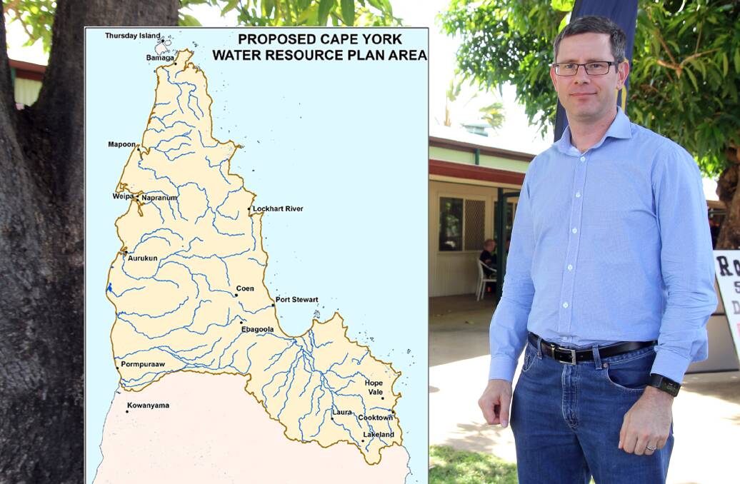 AgForce general manager of policy Dale Miller spoke about the current water planning process on Cape York during an AgForce tour of the region.