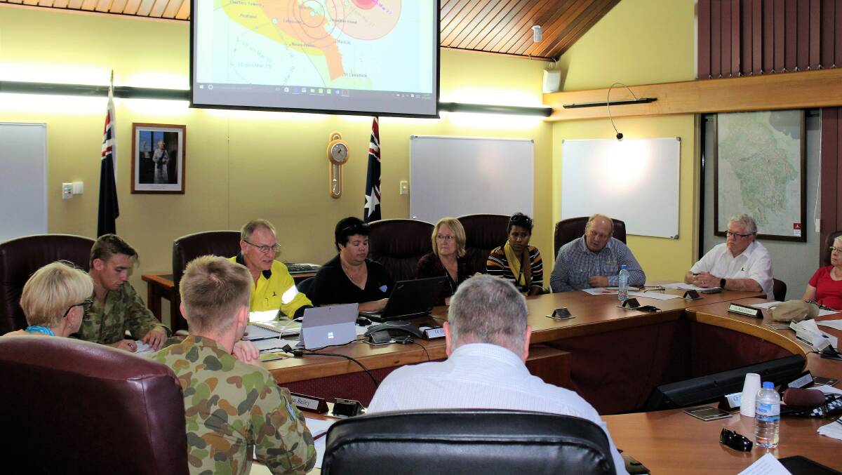 Charters Towers Local Disaster Management Group meeting this afternoon.