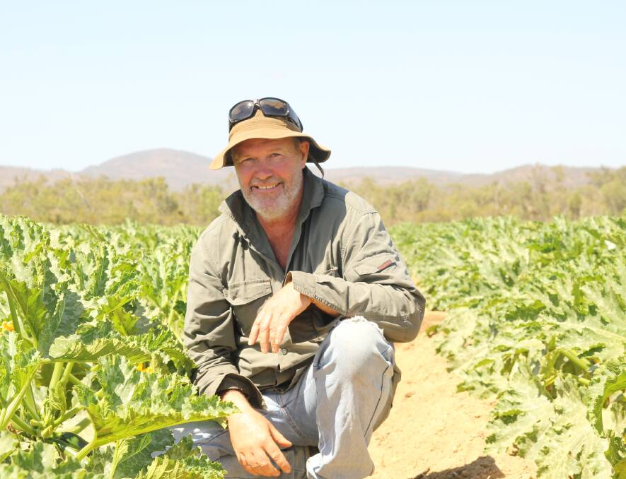 Organic vegetable grower Don Murray, Nature's Haven.