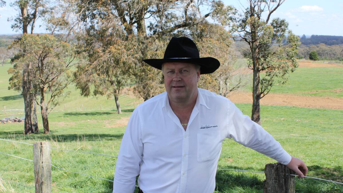 Craig Cook at "Tova Estate", his Southern Highlands cattle breeding property.