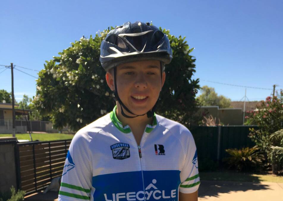 The prospect of taking part in the Cannington Mine Julia Creek Dirt n Dust Triathlon is a dream come true for blind 16-year-old Mt Isa competitor Tristan Bowen.