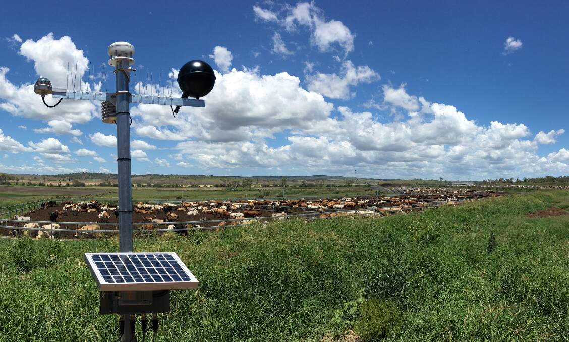 The Feedlot HLI & AHLU Weather Station includes SMS and email alarming options, and provides up-to-date data, crucial for preempting heat stress in livestock.