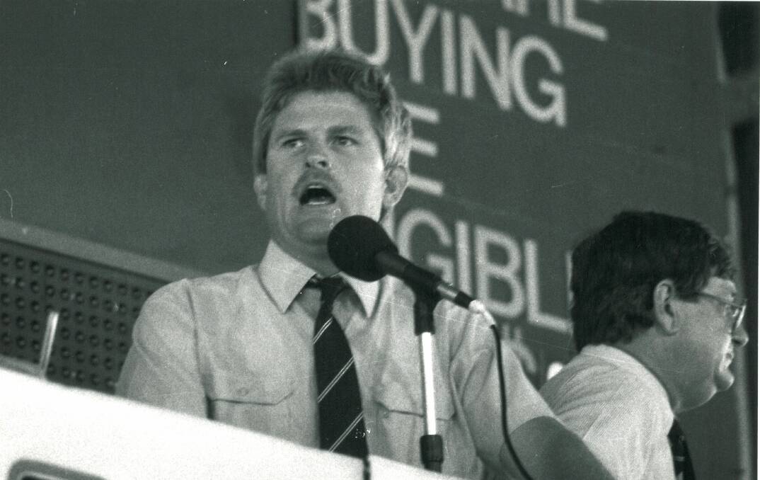 Looking back: Ken said auctioneering Snippets at the first Magic Millions Yearling Sale in 1986 as one of his proudest achievements in his near five decade career. Snippets became the inaugural winner of the Magic Millions 2yo Stakes.