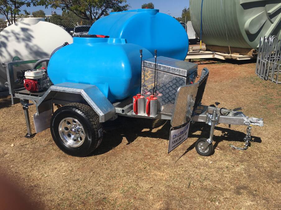 Fire ready: Nu-Tank’s Fire Fighter Trailer range includes the single axle Fire Fighter 1,000L Trailer, and Dual Axle Fire Fighter 2,000L or 3,000L variants, all offering you maximum manoeuvrability to fight bushfires effectively. 
