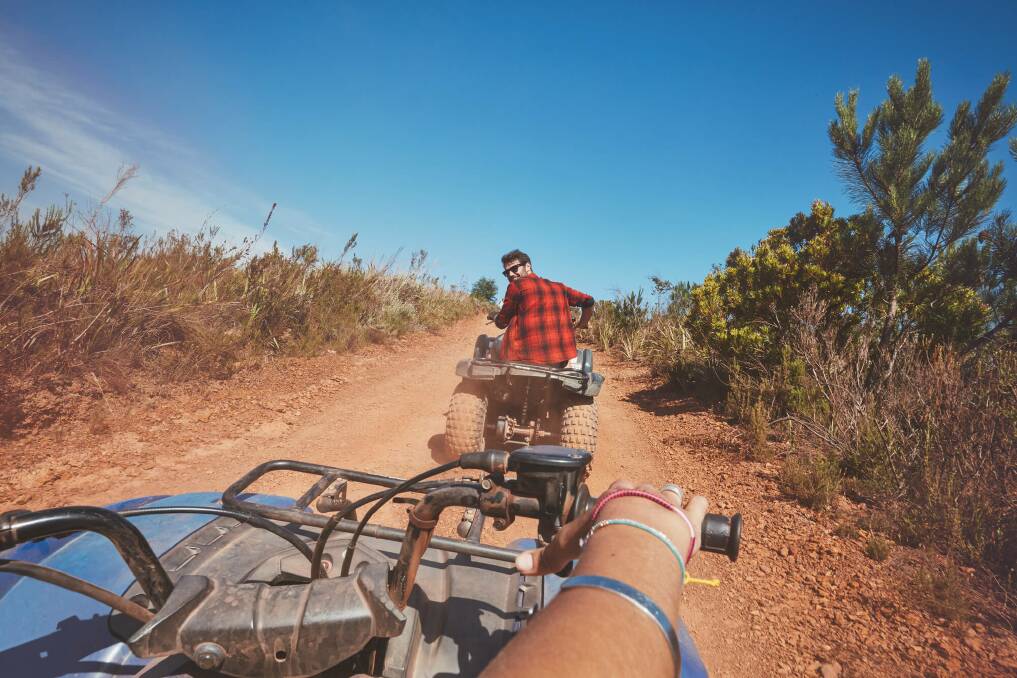 Child safety: The Queensland road rules changes are designed to provide greater protection for passengers on quad bikes, motorbikes and utility off-road vehicles.