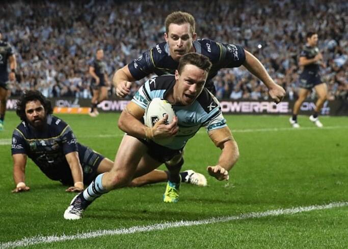 Cronulla Sharks five-eighth James Maloney spearheaded a relentless attack that ended the North Queensland Cowboys repeat premiership dreams on Friday night during Cronullas' 32-20 victory.