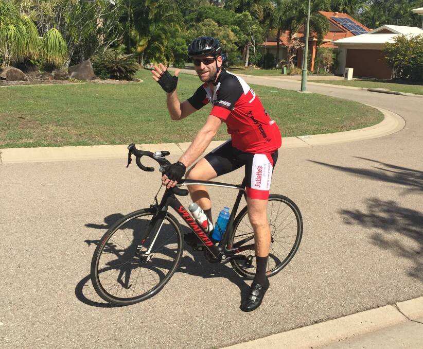 In preparation for his charity bike ride which is raising awareness for IEM and the MDDA, Julia Creek's Philip Acton has increased his training regime to over 100km of cycling per day, for the journey which will see him cycle 1512km from Townsville to Brisbane from July 2 through July 19.
