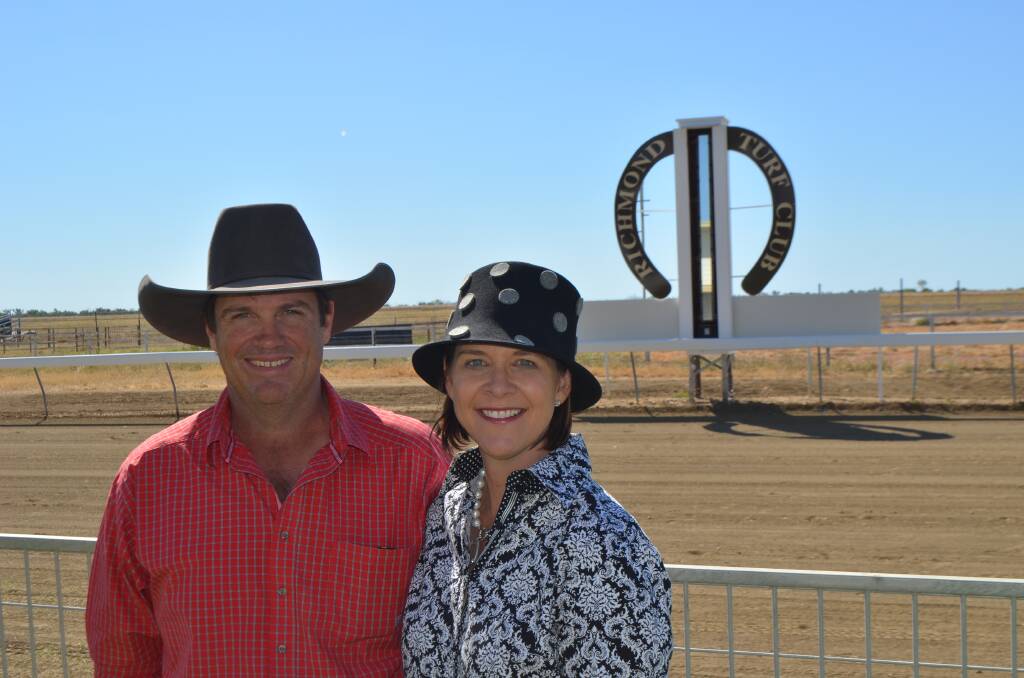 Richmond Field Days and Races committee president Marty Rogers with committee secretary Camilla Rogers.