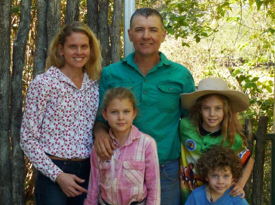 Lynda and Darcy O’Brien from The Brook Station at Basalt with their children Grace, Ingrid and Daniel. Lynda will discuss her management strategies during the Women in Grazing Bus Tour on August 31.