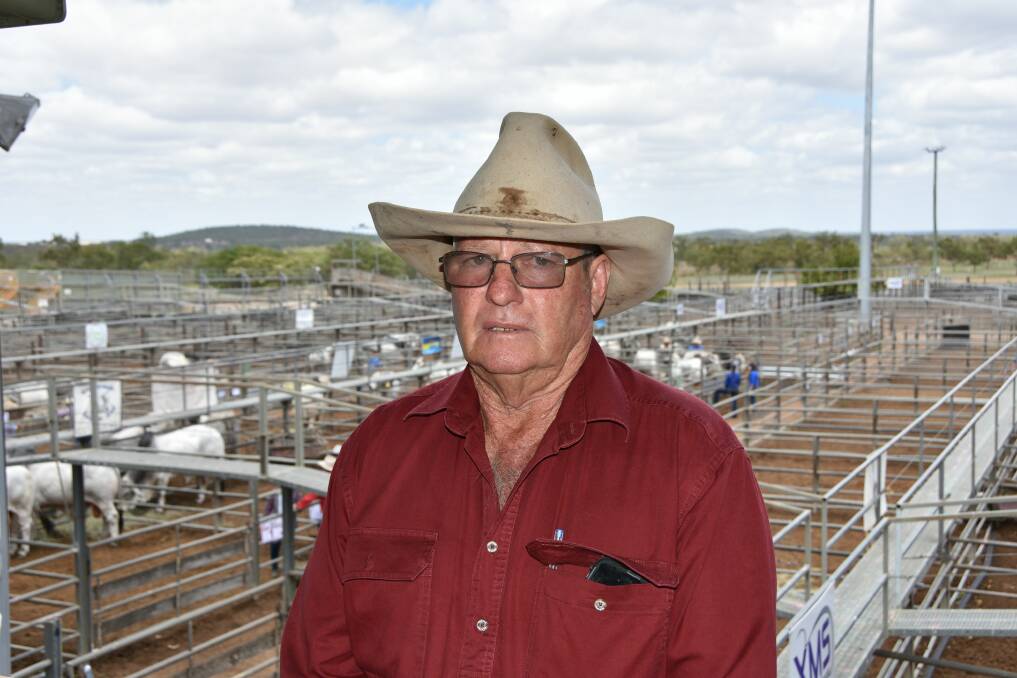 Bernie Robertson purchased four bulls for $4500 per head on behalf of KLD Pastoral, Kirkland Downs, Charters Towers.