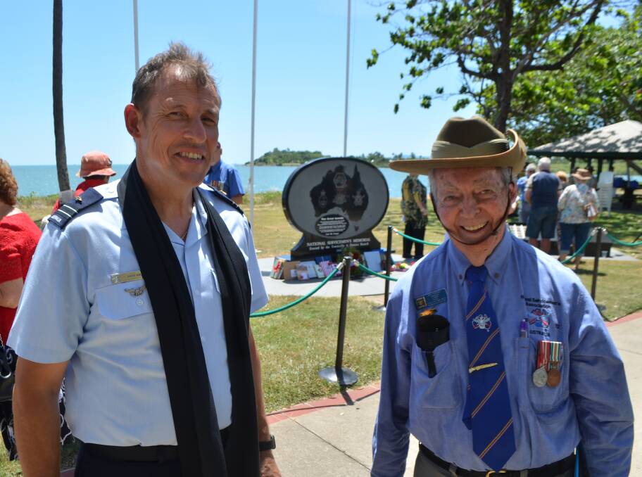 A stirring tribute was paid to the National Servicemen's Association of Australia (Nashos) (Qld) Inc Townsville and District Branch members during a commemoration service held in Townsville on Tuesday morning.