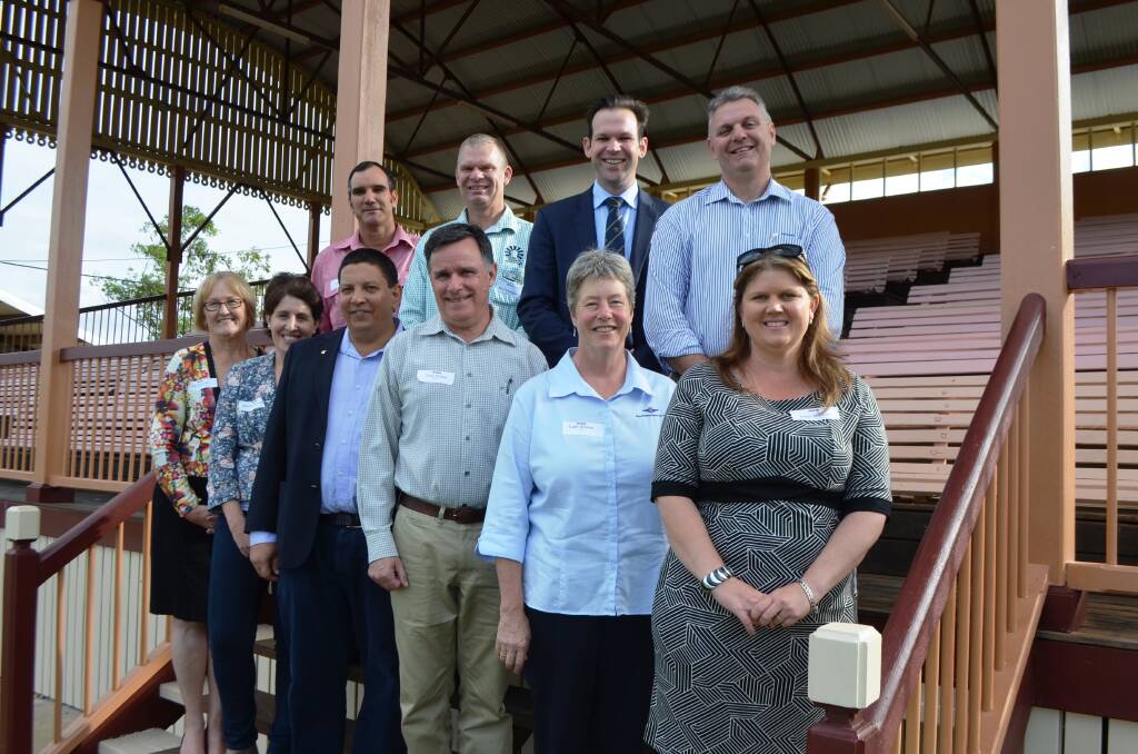The panel for the Charters Towers Grow Queensland Forum held on Thursday, June 16 at the Charters Towers Showgrounds.