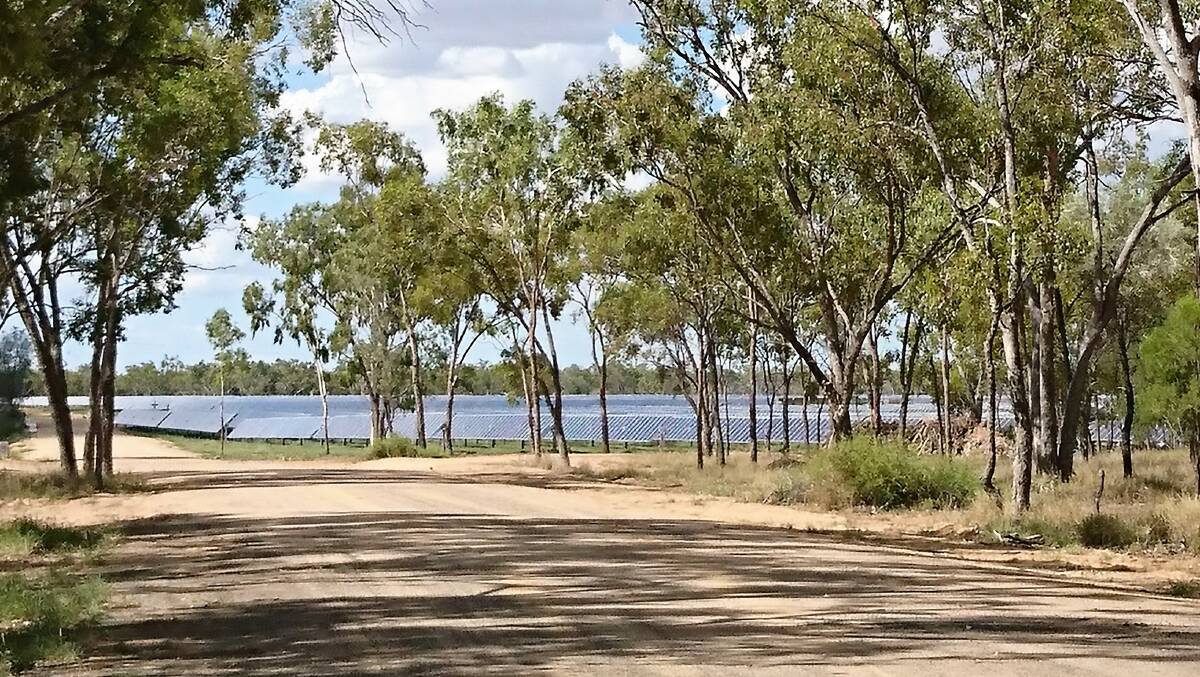 Barcaldine's solar farm is sited just off the Capricorn Highway five kilometres east of the town, adjacent to major existing power infrastructure including a transmission substation and gas power station.