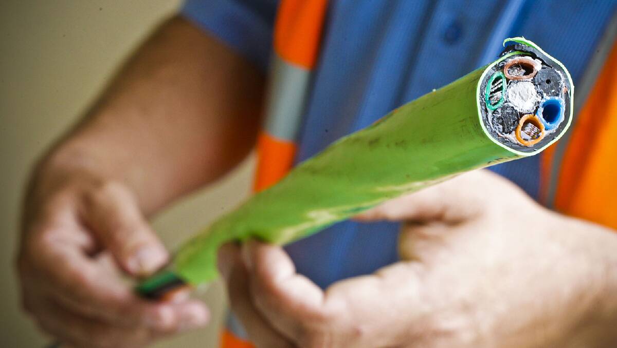 Nbn co has begun installing infrastructure in Cloncurry and Mount Isa.