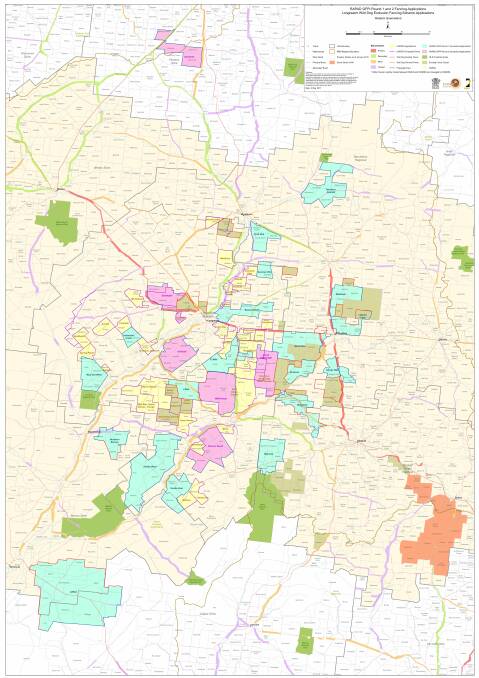 The extent of the cluster fencing program so far in Queensland's central west.