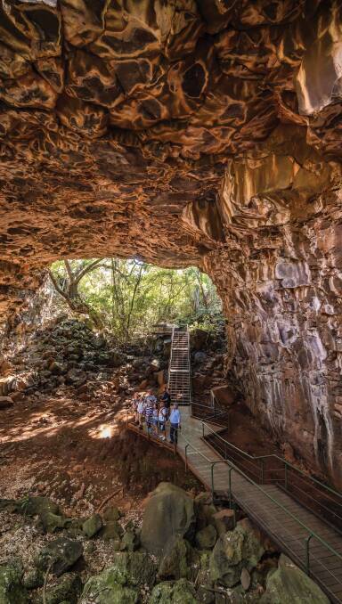 Undara's lava tubes, the world's longest, are already set up for tourism.