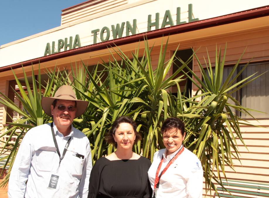 AgForce Central Queensland, represented by Carl Moller and Sharon Howard, made the appearance by author Rosalie Ham at the ICPA conference possible.