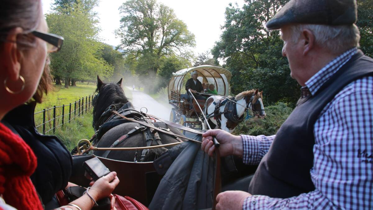Whoa boy: A ride in a gypsy's 'jaunty car' in Killarney, Ireland, is factored in to the tour.