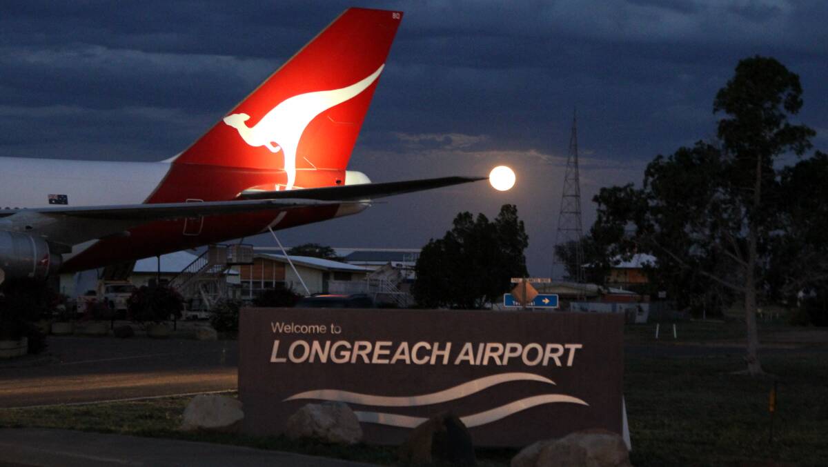 Paddock to plate: Longreach's airport and surrounding land provide western Queensland with ready opportunities to mirror Wellcamp airport's trade achievements, according to trade commissioner Ken Smith. Picture: Sally Cripps.
