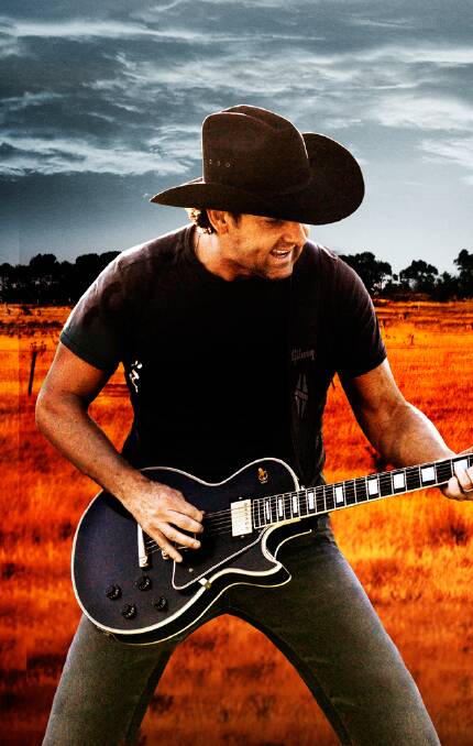 Lee Kernaghan is the headline act at the Entertainment Centre opening in Longreach.