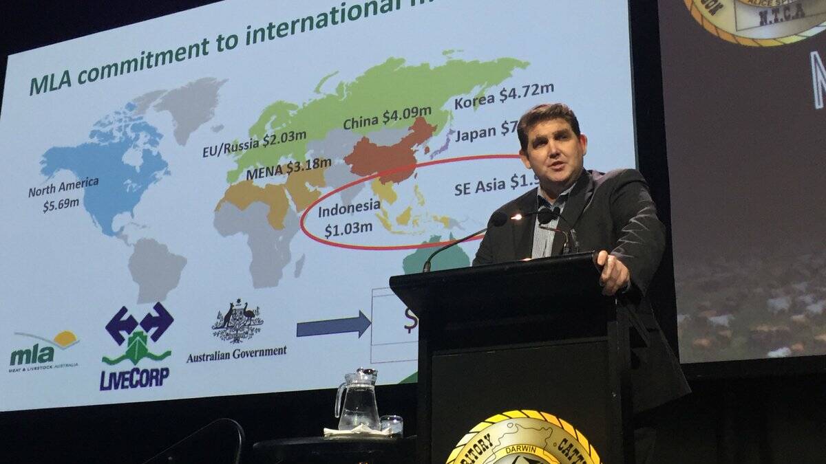 MLA regional manager of southern Asia, Andrew Simpson, said India's 30pc tariff on imported food products was "killing" Australia's market access to the 1.4 billion population. 