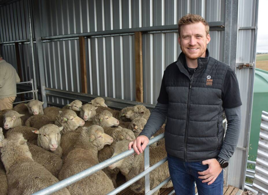 Australian Merino Exports wool buyer Andrew Worthington 