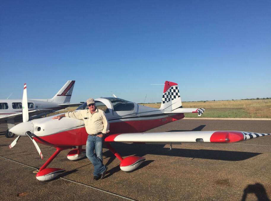 Raine & Horne Rural Atherton/Julia Creek principal Bram Pollock says his decision to invest in a RV-7A light aircraft shaves his travelling time by thousands of hours annually.