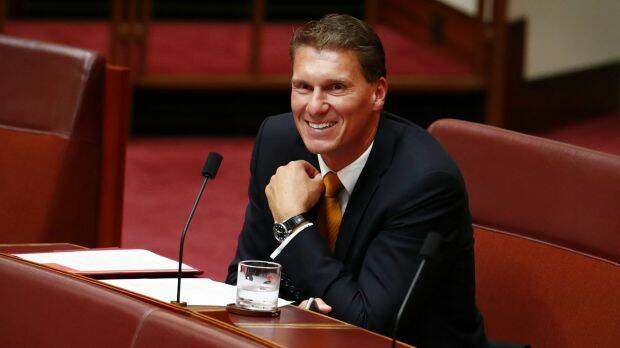 Senator Cory Bernardi is visiting Queensland and hopes his Australian Conservatives party can be registered in the Sunshine State before the next state election. Photo: Alex Ellinghausen