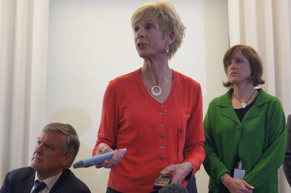 Animals Australia's Lyn White (centre) a key player in the 2011 Indonesian cattle ban controversy.