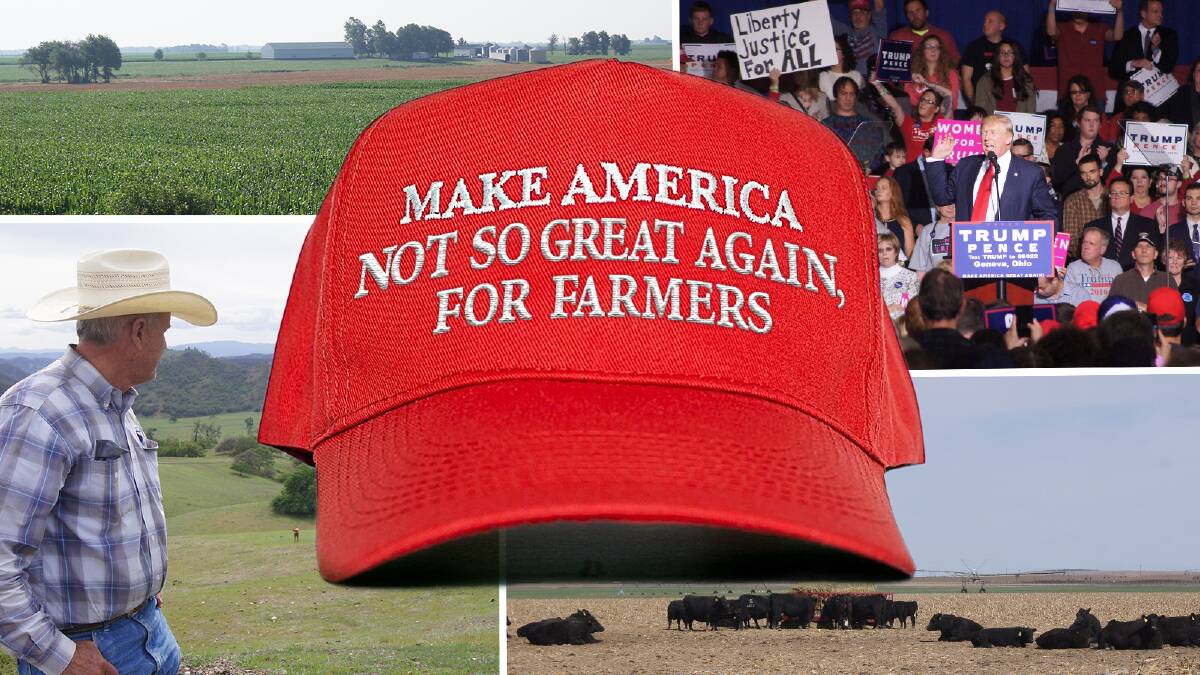 US farmers who voted for Donald Trump hardly feel like winners