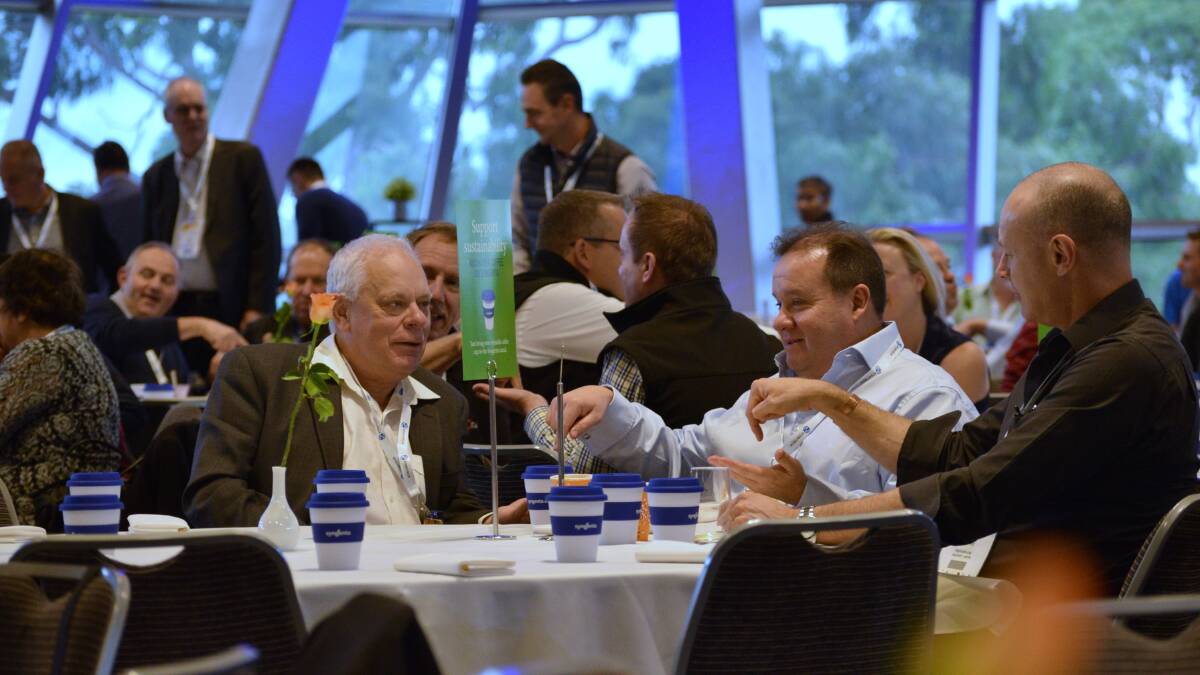 TABLE TALK: Organiser of Hort Connections 2017 encouraged attendees to make the most of networking opportunities to help foster the spirit of collaboration within the industry. 