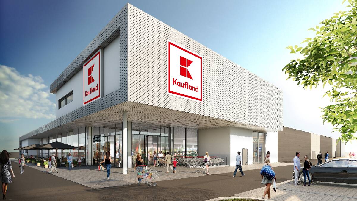 NEW PLAYER: A generated image of what a proposed Kaufland store could look like in Australia.