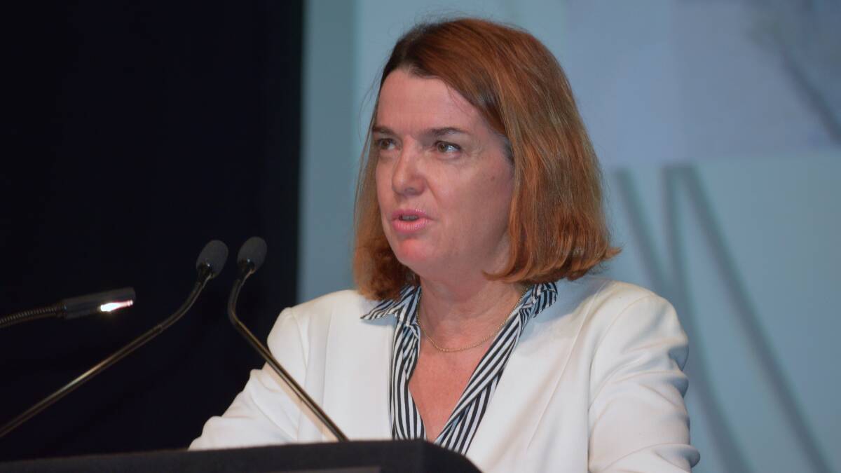 STEP UP: Assistant Minister for Agriculture and Water Resources, Senator Anne Ruston, officially opens Hort Connections, saying the industry needs to take ownership of its future.