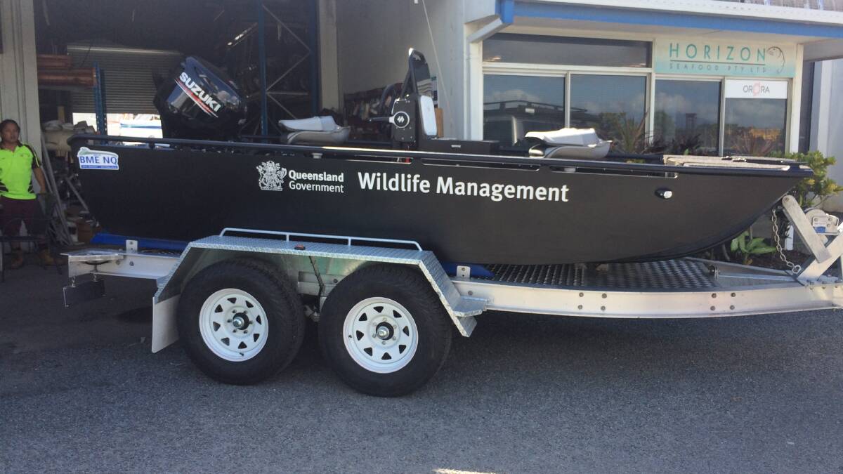 Crackdown on croc trap tampering as new croc boat joins fleet