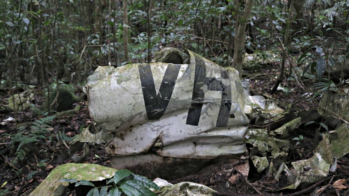 Forgotten plane crash site found in Wet Tropics
