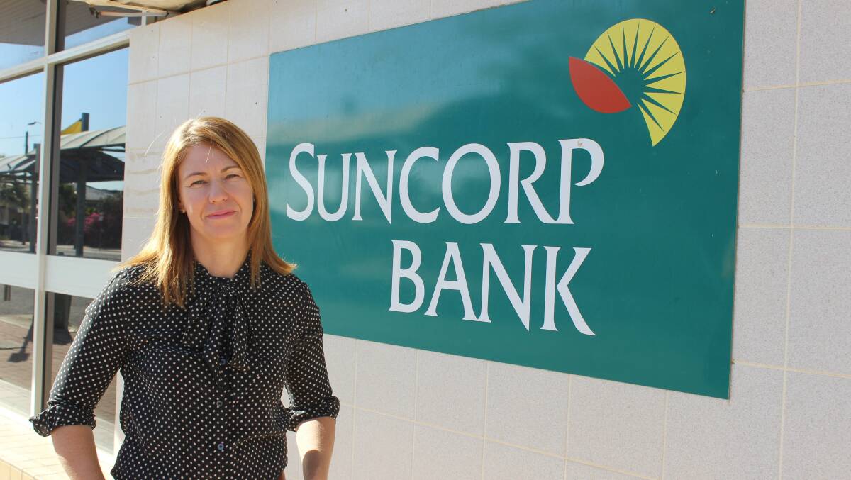 REPRIEVE: McKinlay Mayor Belinda Murphy says the Suncorp branch in Julia Creek will remain open for another 12 months. Photo: Samantha Walton.