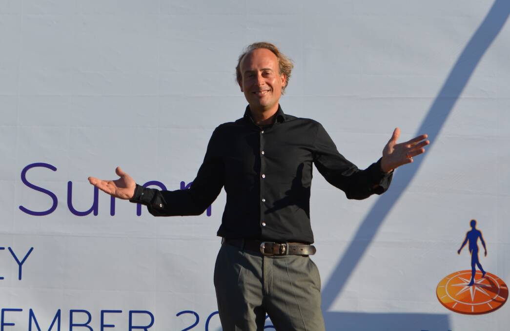 Dutch entrepreneur Willem Sodderland, founder of I Sea Pasta. 