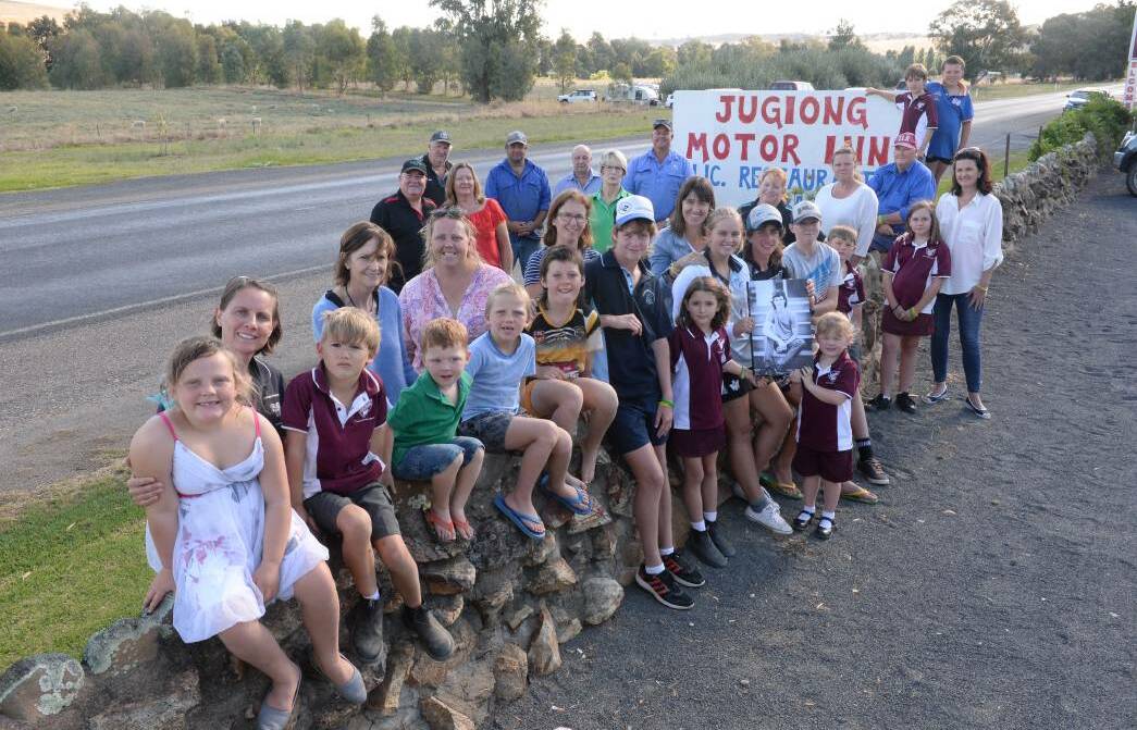The Jugiong community will rally together to sponsor cow number 13 (Lui's football jersey number) in The Herd of Hope charity this year.