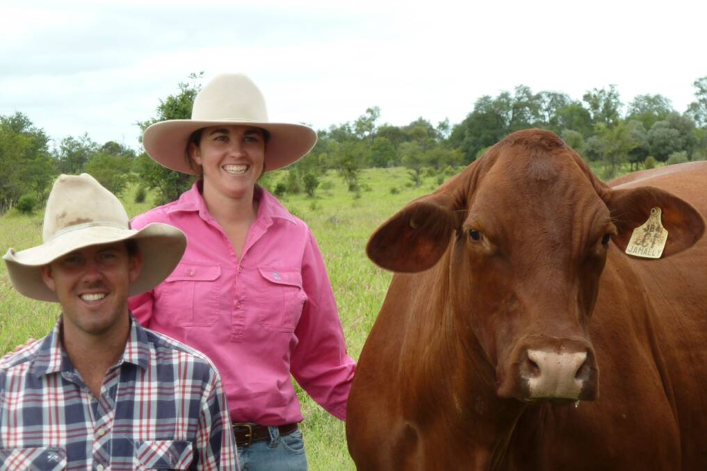 Jamie and Allison Becker, Alkoomie, Taroom, Queensland. "We’ve got to keep on top of government rules and agendas."