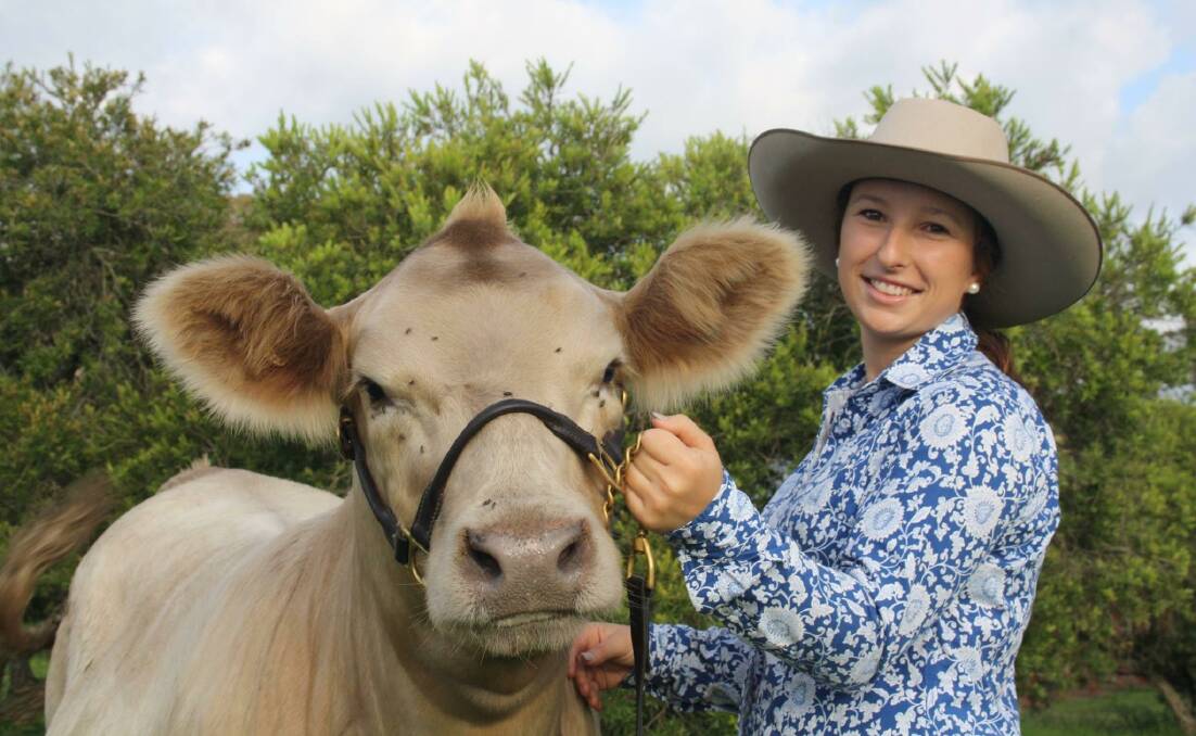 Annika Whale, Double A Cattle Company, Glen William, NSW. "I love breeding something commercially relevant that hits the market specifications."