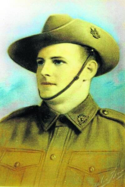 Cpl MB (Bud) Palmer during the war years.