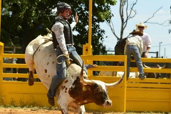 George Chong was equal first at the Cloncurry Merry Muster Rodeo on the weekend with a score of 84.